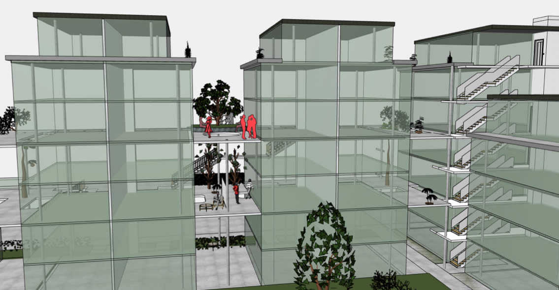 Frontalansicht von Nordern