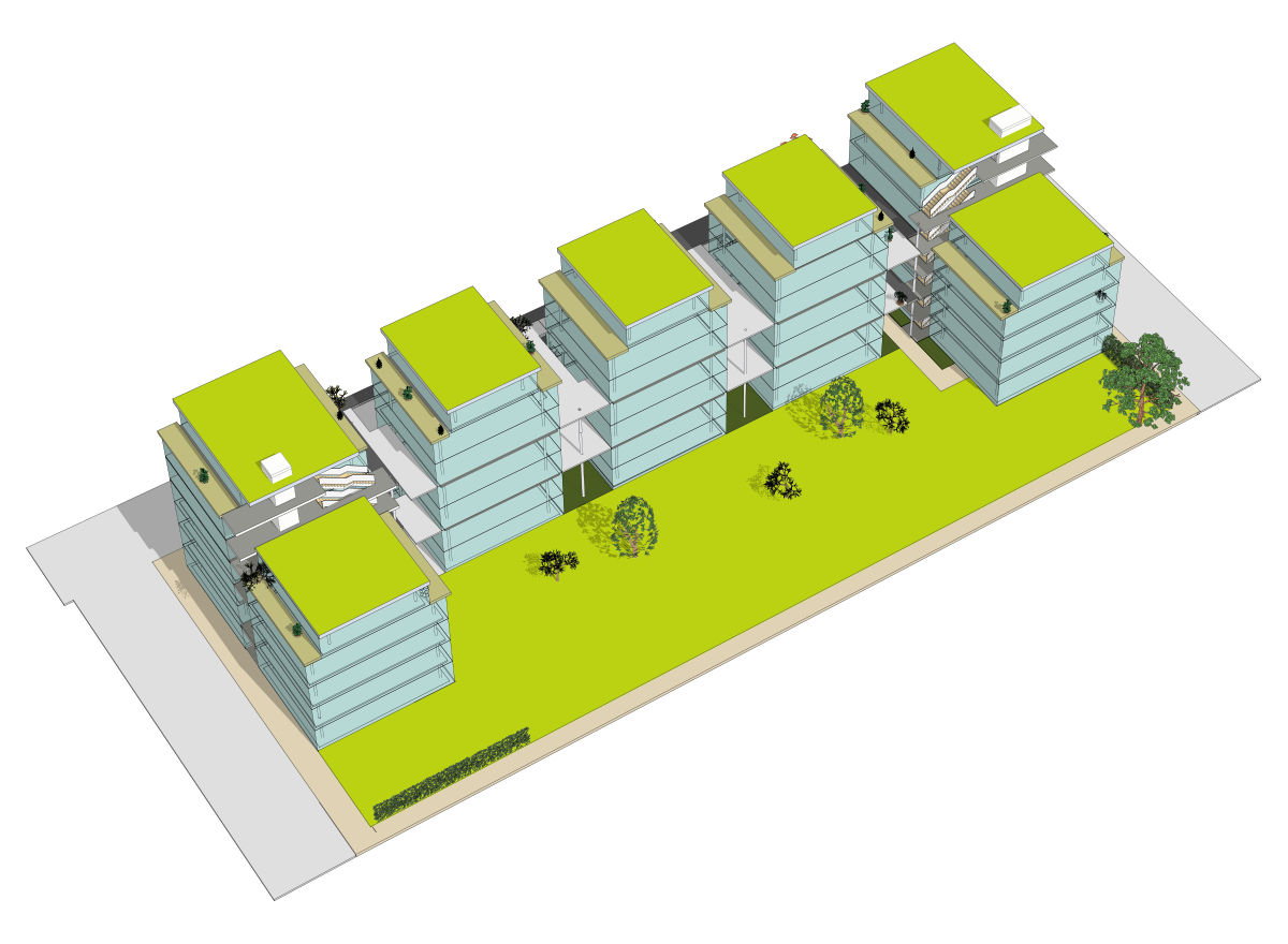 Ansicht Vogelperspektive